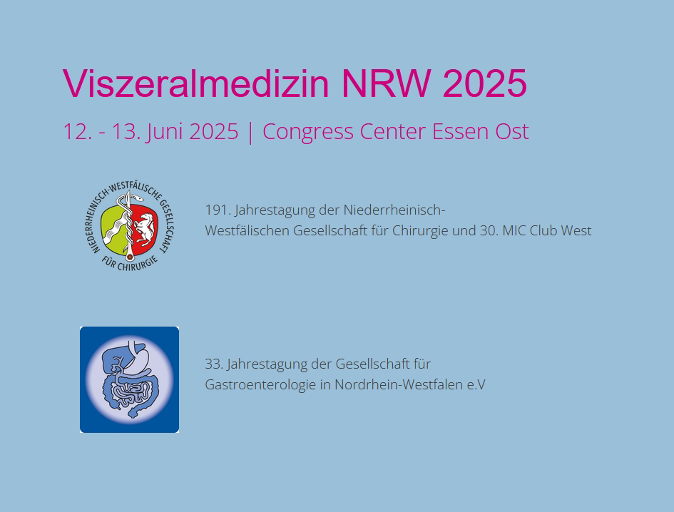 Viszeralmedizin NRW 2025 - Titelbild